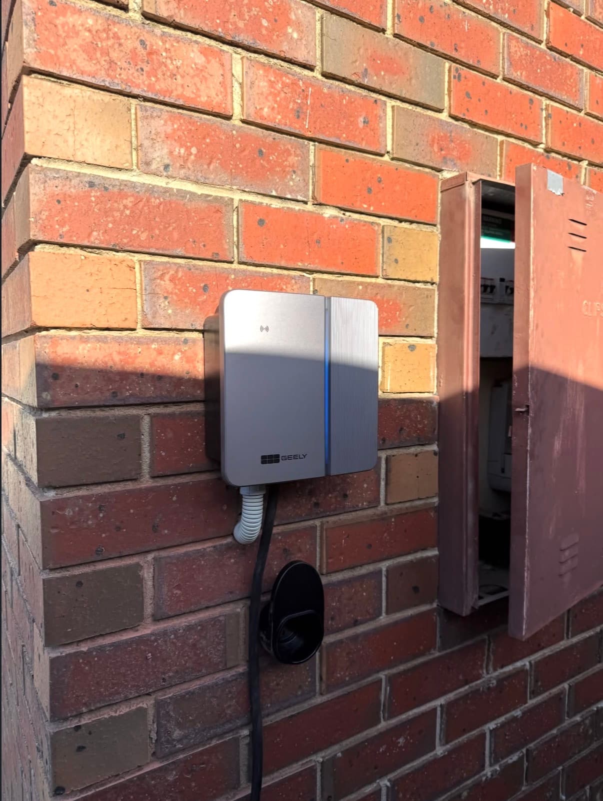 Neatly wired switchboard upgrade ready for an EV charger circuit